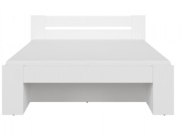 White King Size Bed Frame with Storage Shelves and Euro Solid Wood Slats - Nepo - thumbnail 4