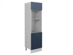 Kitchen Cabinets Set 9 Units with Tall Oven Microwave Housing 300cm Navy Blue Complete Package - Nora - thumbnail 6