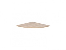 Corner Desk Connector 70cm x 70cm Home Office Study Modern Scratch Resistant Sonoma Oak Effect - BRW OFFICE
