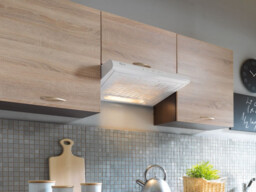 Kitchen Cabinets 5 Unit Set Wall and Base Complete Kitchenette 180cm Dark Wood Wenge Oak Effect - Junona - thumbnail 2