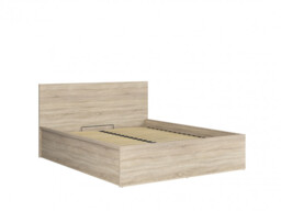 King Size Ottoman Storage Bed Euro 160cm Frame with Gas Lift Up Storage Compartment Modern Sonoma Oak - Tetrix - thumbnail 4