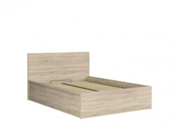 Modern Sturdy Ottoman Euro 140cm Double Bed Frame Gas Lift Up Storage Sonoma Oak - Tetrix - thumbnail 2