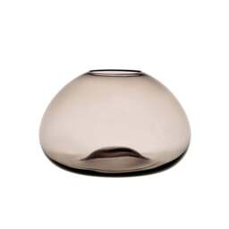 Industville - Preston Smoked Glass Mushroom Pendant Light - Mocha - thumbnail 7