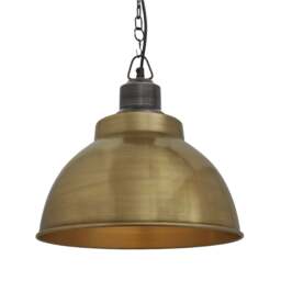 Industville - Brooklyn Dome Pendant Light - 13 Inch - Chain Holder - thumbnail 6