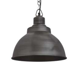 Industville - Brooklyn Dome Pendant Light - 13 Inch - Chain Holder - thumbnail 2