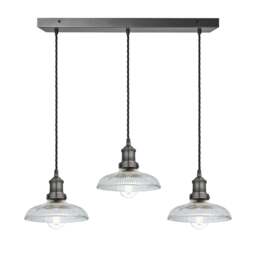 Industville - Brooklyn Glass Dome Wire Cluster Lights - 8 Inch - thumbnail 5