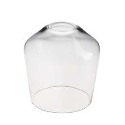 Industville - Ribbed Glass Schoolhouse Pendant - 5.5 Inch - Black Holder - thumbnail 4