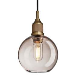 Industville - Noho Glass Globe Pendant Light - 7 Inch - thumbnail 2