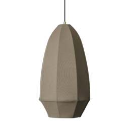 Industville - Burnham Fabric Drop Pendant Light- 11  Inch - Olive Green - thumbnail 5