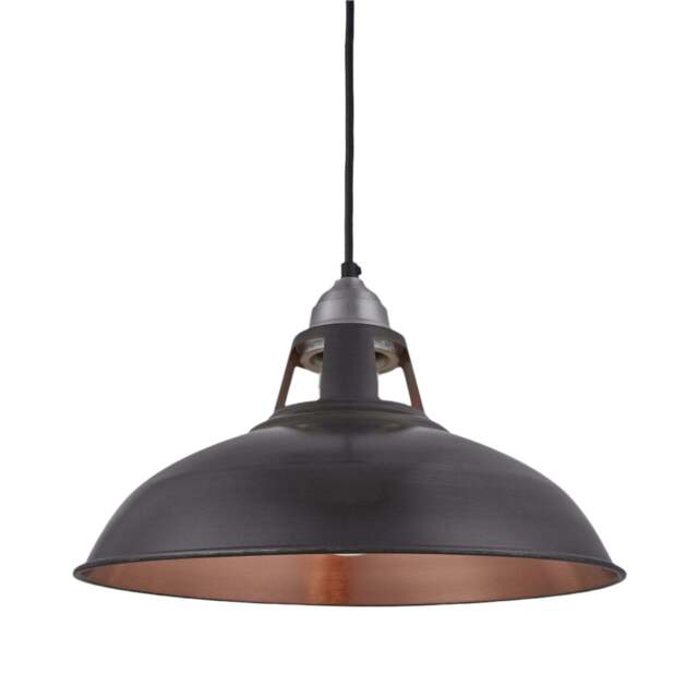 Industville - Old Factory Slotted Pendant - 15 Inch - image 1
