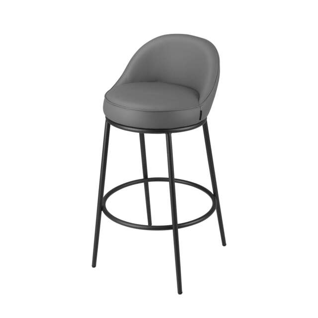 Industville - Sedona Black Metal Bar Stool - image 1
