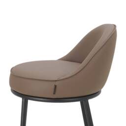 Industville - Sedona Black Metal Bar Stool - thumbnail 7