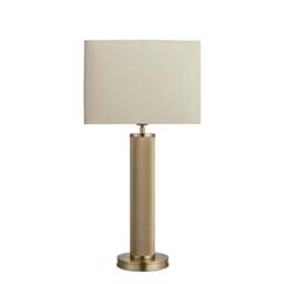 Industville - Knurled Pillar Table Lamp - thumbnail 1