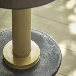 Industville - Knurled Pillar Table Lamp - thumbnail 4