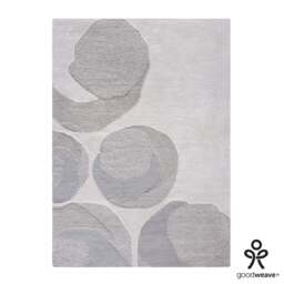 Industville - ONLY FOR MIRAKL Flint Hand Tufted Wool Rug - Ivory & Grey - thumbnail 7