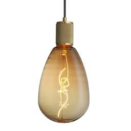 Industville - Knurled Edison Large Pendant Light - S173 - thumbnail 1