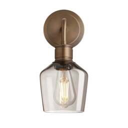 Industville - Albany Glass Schoolhouse Single Wall Light - 5.5 Inch - thumbnail 3