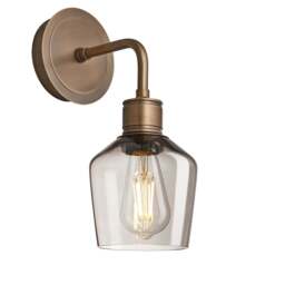 Industville - Albany Glass Schoolhouse Single Wall Light - 5.5 Inch - thumbnail 2