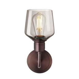 Industville - Albany Glass Schoolhouse Single Wall Light - 5.5 Inch - thumbnail 7