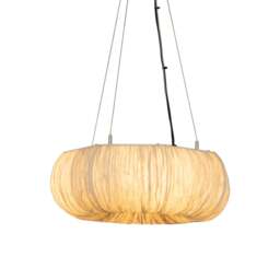 Industville - Epping Ring Paper Pendant Light - Ivory - thumbnail 6