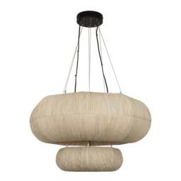 Industville - Epping Ring Paper Pendant Light - Ivory