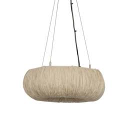 Industville - Epping Ring Paper Pendant Light - Ivory - thumbnail 2