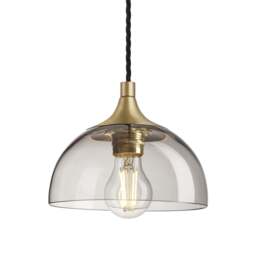 Industville - Chelsea Glass Dome Pendant - 8 Inch - thumbnail 1