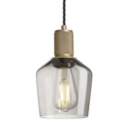 Industville - Knurled Glass Schoolhouse Pendant - 5.5 Inch - thumbnail 6