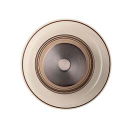 Industville - Selby Layered Glass Round Diffuser Wall Light - Bronze - thumbnail 7