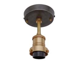 Industville - Brooklyn Glass Schoolhouse Flush Mount - 10 Inch - thumbnail 6