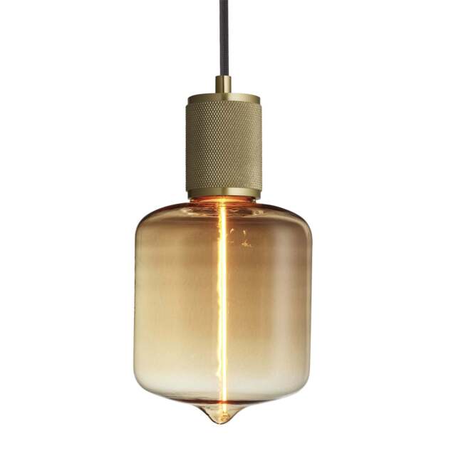 Industville - Knurled Edison Large Pendant Light - T130 - image 1