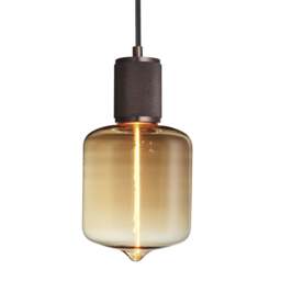 Industville - Knurled Edison Large Pendant Light - T130 - thumbnail 3