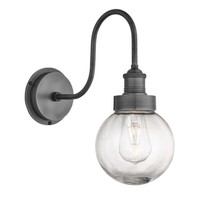 Industville - Swan Neck Outdoor & Bathroom Wall Light - image 1