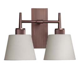 Industville - Henley Double Wall Light - Natural Cotton Shade - thumbnail 7