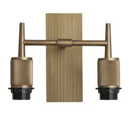 Industville - Henley Double Wall Light - Natural Cotton Shade - thumbnail 5
