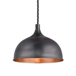 Industville - Chelsea Colourful Dome Pendant - 8 Inch - thumbnail 1