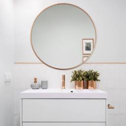 Industville - Urban Round Wall Mirror - 31 inch - thumbnail 6