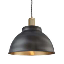 Industville - Knurled Dome Pendant - 13 Inch - thumbnail 2