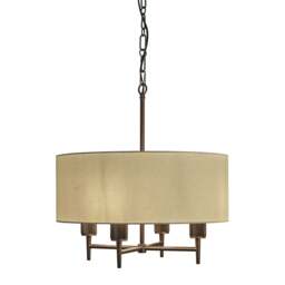 Industville - Henley Round Chandelier Light - 20 Inch - thumbnail 3