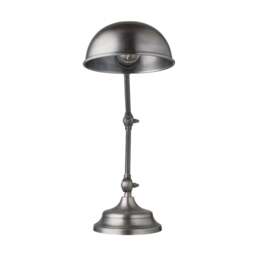 Industville - Brooklyn Pharmacy Adjustable Dome Table Lamp - 7 Inch - Gunmetal - thumbnail 7