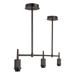 Industville - Henley Triple Bar Pendant Light - Natural Cotton Shades - thumbnail 7