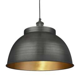 Industville - Brooklyn Dome Pendant Light - 17 Inch - thumbnail 5