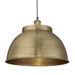 Industville - Brooklyn Dome Pendant Light - 17 Inch - thumbnail 1