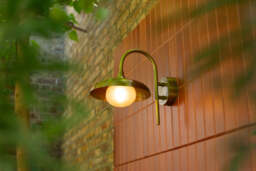 Industville - Hayle Outdoor & Bathroom Wall Light - Brass - thumbnail 3