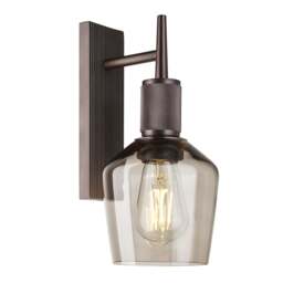 Industville - Henley Glass Schoolhouse Wall Light - 5.5 Inch - thumbnail 4