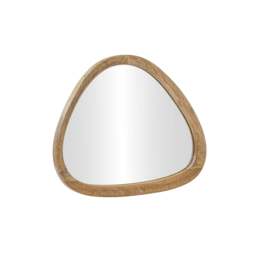 Industville - Rutland Organic Wood Wall Mirror - 22 Inch - Natural - thumbnail 3
