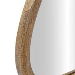 Industville - Rutland Organic Wood Wall Mirror - 22 Inch - Natural - thumbnail 5