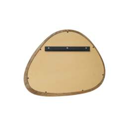 Industville - Rutland Organic Wood Wall Mirror - 22 Inch - Natural - thumbnail 4