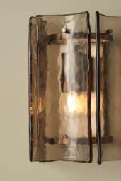 Industville - Amberley Wall Light - 8 Inch - Bronze & Mocha - thumbnail 4