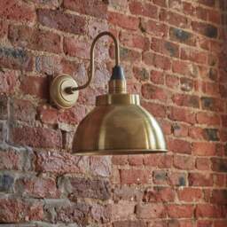 Industville - Swan Neck Dome Wall Light - 13 Inch - thumbnail 3